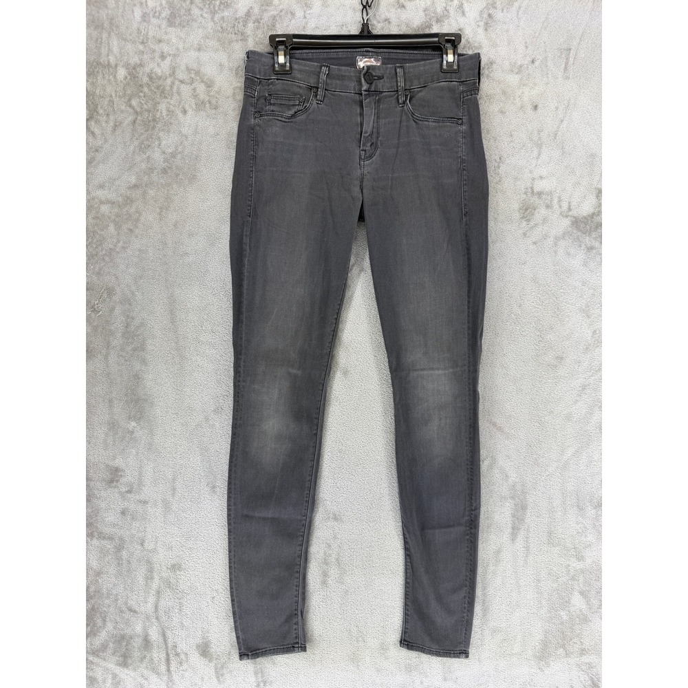Mother The Looker Skinny Jeans True‎ Hollywood Lies Grey 1001T-153 Womens 27